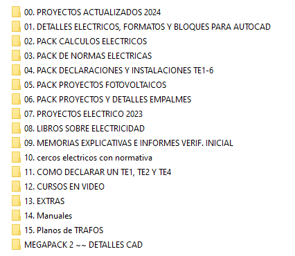 BIBLIOTECA COMPLETA DE PLANOS ELECTRICOS