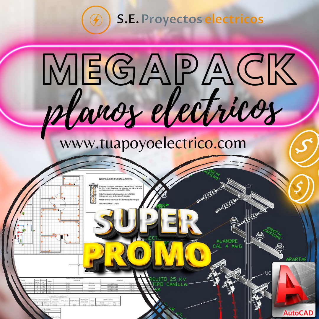 BIBLIOTECA COMPLETA DE PLANOS Y PROYECTOS ELECTRICOS 📚