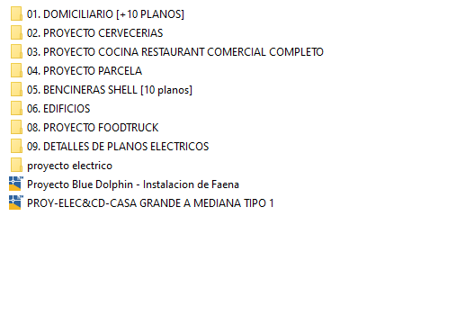 BIBLIOTECA COMPLETA DE PLANOS ELECTRICOS