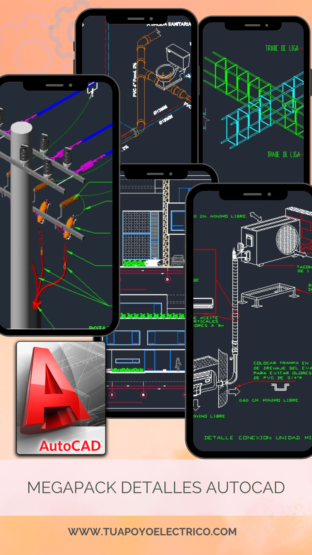 MEGAPACK DETALLES AutoCAD