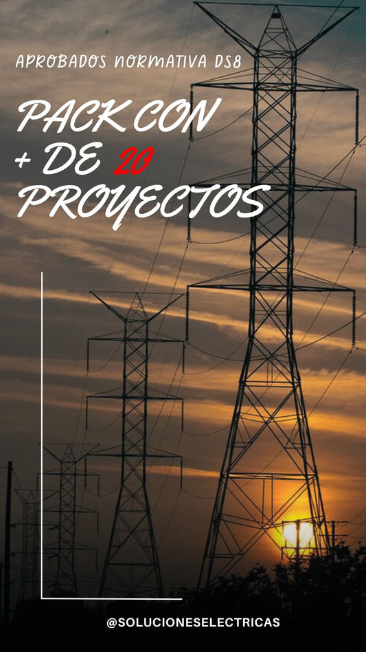 ✅ 📚 PACK PROYECTOS ELECTRICOS