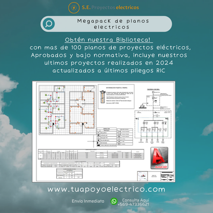 BIBLIOTECA COMPLETA DE PLANOS ELECTRICOS